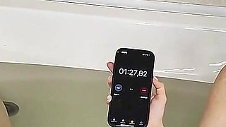 Underwater Breath Holding Challenge with My Girlfriend