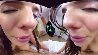 Thrresome: Blowjob, Amateur  Blonde VR Porn