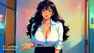 Podcast Host Takes Guest Live on Air - Studio Creampie Hentai - Ai Animation
