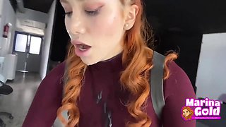 Redheads Bukkake Cumwalk to McDonalds
