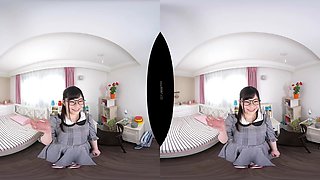 Japanese Student VR Glasses Explodes With POV Ecstasy