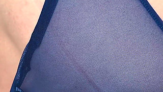 Woke up Feeling Horny in These Silky Soft Blue Panties