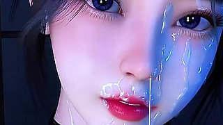 Divine Goddess Glow: 3D Beauty in Motion - 3D Animation Hentai