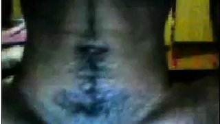 Hairy Brazilian Tomboy on Webcam for Lesbian Fans