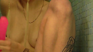 Petite Shy Skinny Teen First Anal Video