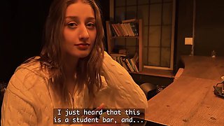 Russian Bar Princess Sasha Page Screams During Hardcore Anal Sex in Front of Her Cuckold Husband!