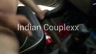 Desi Wife Sex with Truck Drivers in Car
