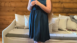 Dressing for the Day Tease - From Classic Foundation Wear to Retro Summer Outfit with Girdle Bra Stockings and Heels