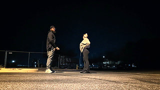 Thick BBW Wife Public Sex on a Chilly Morning! Badblondiemonroe