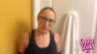 Stepmom In Glasses Gives Blowjob For Football Tryouts - Amateur MILF & BBC