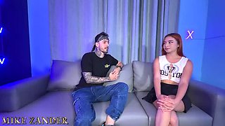 POV - Petite Latina Teen First Casting Hardcore Fuck with Sussy Sweet