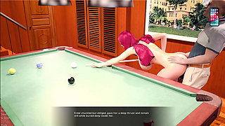 Esra in Istanbul 8 Esra Is Playing Pool and Its Getting Very Hot