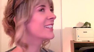 CUCK-CEPTION: blowing my bf to a vid of me plumbing another dude (MONSTROUS FACIAL CUMSHOT)