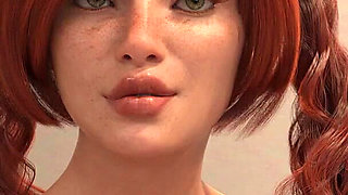 How to Lose Ones Virginity 4 - Monica Trying to Seduce Leo but He Escaped as He Can Read Her Mind