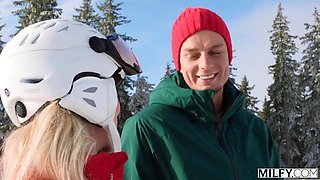 Brandi Love - Ski Instructor Teaches Young Stud New Tricks in HD - Brandi love