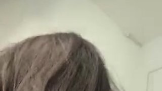 Amateur striptease and Solo masturbation