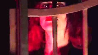 Cherry Torn And Jamey Janes In The Cage For The Bitch