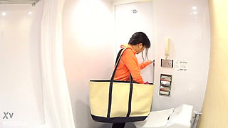 Super Secret Footage of a Japanese Busty Model
