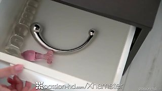 PASSION-HD ROUND Perfect Ass ANAL fucked by huge dick