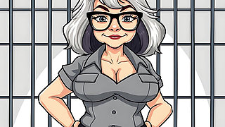 Granny in Jail Ai Porn Slideshow