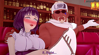 Hinata get fucked at her bachelorette party - Hinata Hinata NTR: Sinobi's Affair