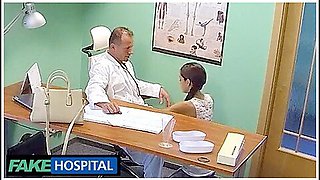 George Uhl - Desperate Russian Teen Rewards Doctor With Hard Sex