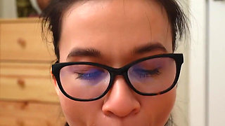 Girl in a Sexy Outfit Will Suck All the Cum Out of You