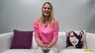 Klara Ignites Czech Casting Passion with Stunning Heat