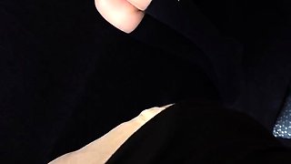 Amateur blonde girlfriend homemade blowjob and handjob