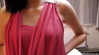 Amateur czech babe sucks penis and takes facial cumshot