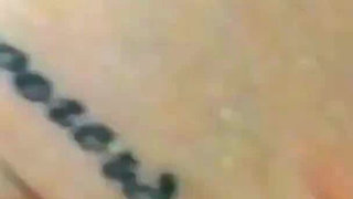 Chubby Slut Plays with Pussy in Bath Tub