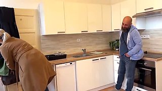 Busty Real Estate Agent Gets Hard Fuck by Big Dick Client - Blonde MILF with Big Tits