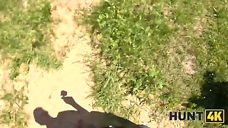 Hunt4k. cheating and cock riding in the deserted place