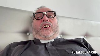 Passionate lia ponce enjoys older men in group anal fun