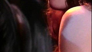 Nasty brunette babe in anal hardcore action