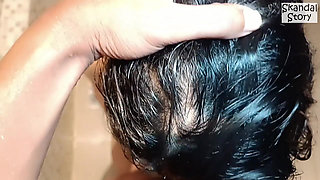 After Fucking Immediately Taking a Shower Together While Blowing