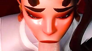 Overwatch Vendetta Sloppy Blowjob POV 3D Animation Rule34