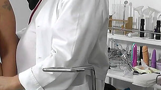 Mature gyno exam - perverted gyno doctor secretly records a gyno exam of another woman