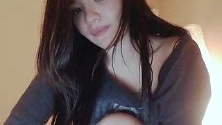 Teen Cute Italian Brunette Solo At