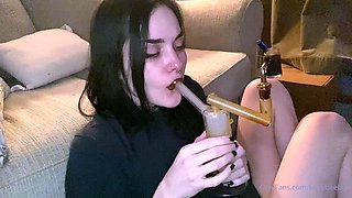 Beautiful brunette in sexy solo fingering masturbation 2 wmv