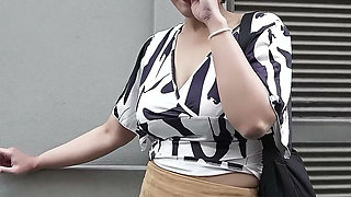 German Scout - Curvy Thai Mature Viki Tai Pick up for No Condom Casting Fuck