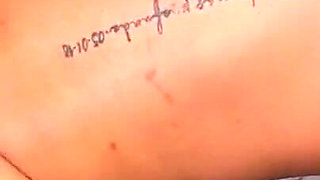 Beautiful Big Ass Brunette Rides and Sucks Her Cuckold Boyfriend's Cock Before Going to the Gym