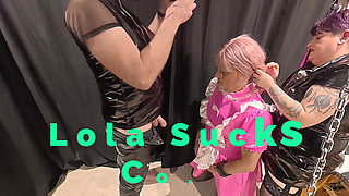 Lolas Sissy Bi Blowjob