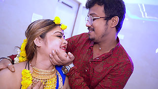 Real Indian Chubby Girl Wedding Night Love and Sex