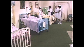 Beautiful Horny Vintage MILF Nurse Sucks Doctor's Big Cock in a 69