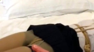 Junior Step Sister's Initial Experience of Bondage