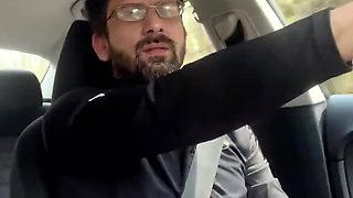 She Couldn't Wait - MILF Blowjob & Handjob While Driving - Public Car Sex Kingyordanov