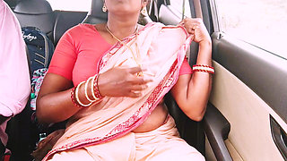 Telugu Maid Car Sex in Forest Road