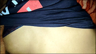 DESI WIFE got banged on bed before sleep