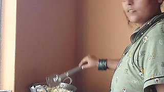 Puja Bhabhi Cooking Blog, Showering and Masturbation